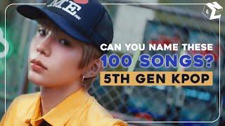 [KPOP GAME] CAN YOU NAME 100 5TH GEN KPOP SONGS ?