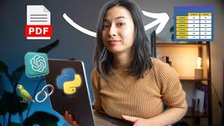 Extracting Structured Data From PDFs | Full Python AI project for beginners (ft Docker)