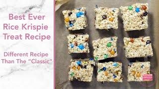 The Best Rice Krispie Treats Ever! Different Recipe Than the "Classic"