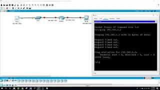 Configuring a Switch and Router Network, Packet Tracer v.7.2