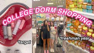 FRESHMAN COLLEGE DORM SHOPPING 2024 | TARGET, HOME GOODS | VICTORIA CABRAL