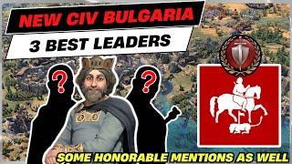 3 Best Leaders for Bulgaria in Civ 7! | Civ 7 DLC | Civ 7 Crossroads of the World