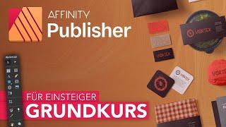 Affinity Publisher (Grundkurs für Einsteiger) Deutsch (Tutorial)