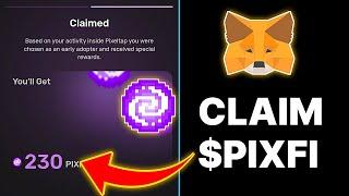 How to Claim Pixfi Token to Metamask on Dashboard - Pixel Tap Withdrawal #pixeltap