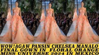 WOW! CHELSEA MANALO STUNS LATEST FINAL EVENING GOWN MISS UNIVERSE PHILIPPINES 2024