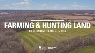 WITHDRAWN - Farming and Hunting Land for Sale in Gibson County, TN