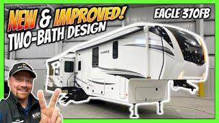 WOW • MASSIVE Bathroom Ensuite!! 2023 Eagle 370FB Fifth Wheel by Jayco RV