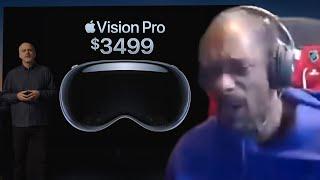 Snoop Dogg Reacts to Apple Vision Pro Prices