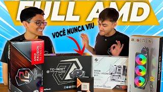 Montado o Melhor PC Gamer AMD  p/ Rodar Tudo  I  9800X3D, B850 Steel Legend WiFi  e 7900XTX