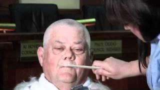 Larry Dell Gets a Haircut for Cancer.wmv