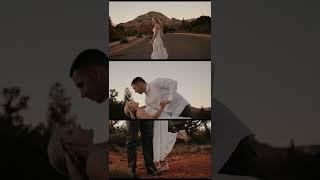 Sedona Arizona Elopement - Dangerfield Weddings - Panasonic gh5 #shorts