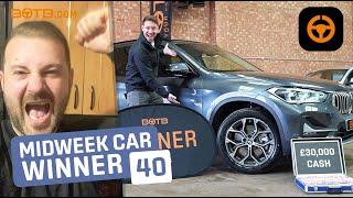 BOTB Midweek Car Competition Winner! Adrian Zvinca – BMW X1 xDrive20d X-Line + £30k – Week 6 2021