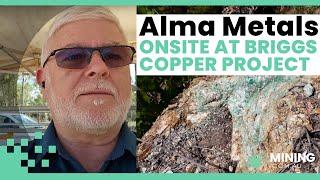 Onsite at Briggs Copper Project: In-depth update with Alma Metals' CEO Frazer Tabeart