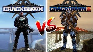 Crackdown vs Crackdown 2 - Direct Comparison