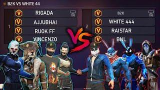 WHITE 444, B2K, RAISTAR, BNL VS RUOK FF, AJJUBHAI, VINCENZO, RIGADA / 4VS4 THE LEGENDS ARE BACK