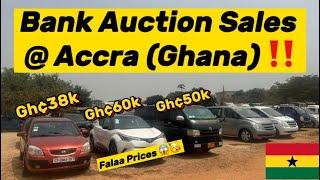 Bank Auction Sales At Accra (Ghana) ‼️ 2️⃣0️⃣2️⃣4️⃣  #ghana #automobile #auction #luxury