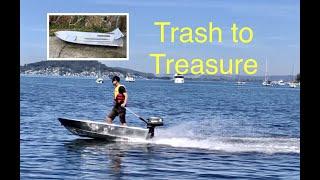 Fast boat tinny RIB