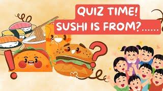 New Quiz Game for Kids 2024 | Guess The Country’s Food#gaming #kids #quiz