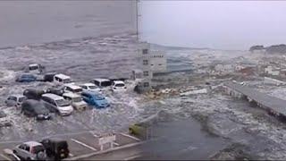 2011 Japan Tsunami - Kesennuma City. (Full Footage)