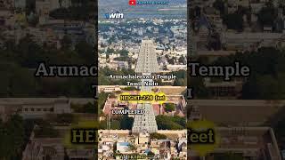 Arunachalesvara Temple vs Tower of Pisa| Indian Architecture vs European Architecture |