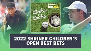 2022 Shriners Children's Open Best Bets & Preview | PGA Tour Golf Odds, Picks & Predictions