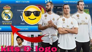 Dream League Soccer 2019 | How To Make Real Madrid New Kits & Logo 2019/2020