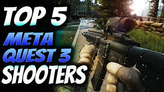 Top 5 Meta Quest 3 Shooter Games!