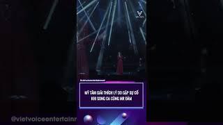 Mỹ Tâm hài hước chữa cháy khi gặp sự cố lúc song ca cùng Đàm Vĩnh Hưng