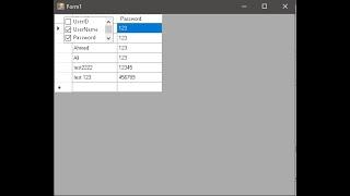 C# winform DataGridView Columns Hide Runtime