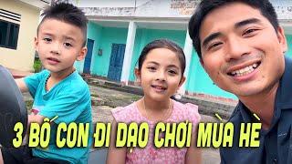 3 Bố Con A Páo Đi Dạo Chơi Quanh Làng Khám Phá Nhiều Điều Kỳ Thú