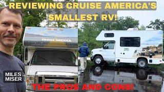 Reviewing Cruise America's Smallest RV "20 ft" The Pros and Cons!