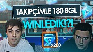 YABANCI TAKİPÇİMLE 180 BGL WİNLEDİK  *gerçek*