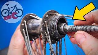 My bike needs repair. How to replace a bicycle hub. Tutorial