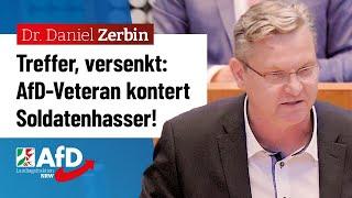 Treffer, versenkt: AfD-Veteran kontert Soldatenhasser! – Prof. Dr. Daniel Zerbin (AfD)