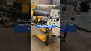  *"Salvage 99% Pure Tin from E-Waste—Zero Pollution, Max Profit! #wastetowealth #machine #factory