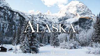 Alaska 4K Scenic Winter Film - Peaceful Piano Music - Amazing Nature