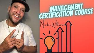 Management Skills Certification Course