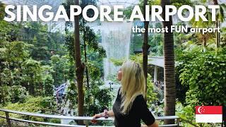 SINGAPORE CHANGI Airport | 18 BEST things to Do  ️