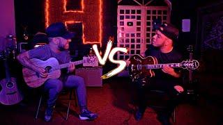 Duelo: Violão VS Guitarra