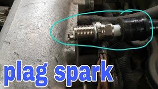 how to plag sparking;engine plag spark