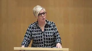 Annelie Karlssons röstförklaring i samband med val av statsminister