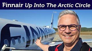 Finnair Up Into The Arctic Circle