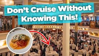 How Royal Caribbean's Main Dining Room works