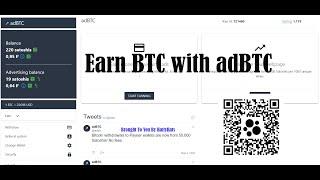 Earn BTC with adBTC