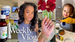 Weekly Vlog! Pumpkin Painting + Sick Days + Clean with Me + Beauty Maintenance & MORE