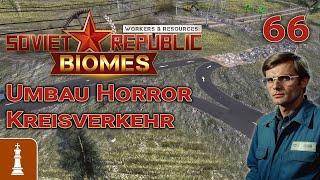 Umbau des Horror Kreisverkehrs  Let's Play Workers & Resources Release 1.0 66 | deutsch