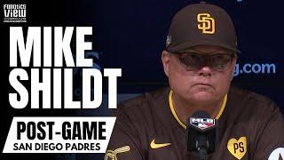 Mike Shildt Reacts to San Diego Padres Being ELIMINATED from MLB Playoffs, NLDS Loss vs. Dodgers