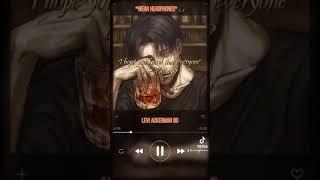 Levi is drinking with you ASMR 8D || Onlyneedmrlevi