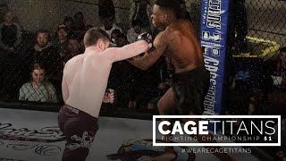 Cage Titans 51 |  Josh Telemaque V Chris McDonnell