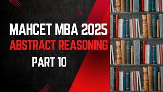 MAH MBA CET Abstract Reasoning | Part 10 | MAHCET MBA 2025 | BYJU'S MBA CET 2025 | Ace CET MBA 2025
